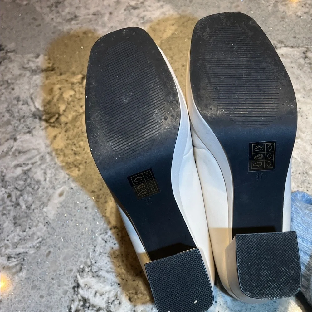 Urban Outfitters Cream Platform Loafers Size EU37